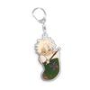 For Demon Slayer Genya Shinazugawa Tsuyuri Kanao Rengoku Kyojuro Acrylic Selfmade Cartoon Anime Keychain Pendant Toy Gift 5cm