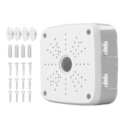 Versatile Hoisting Camera Mounting Junction Box Plastic Enclosure With Integrated Cable Storage Ceiling Wall Mountable