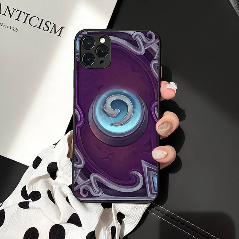 

Чехол для телефона Hearthstone с картой для iPhone 11 12 13 mini pro XS MAX 8 7 6 6S Plus X 5S SE 2020 XR 13 Pro Max