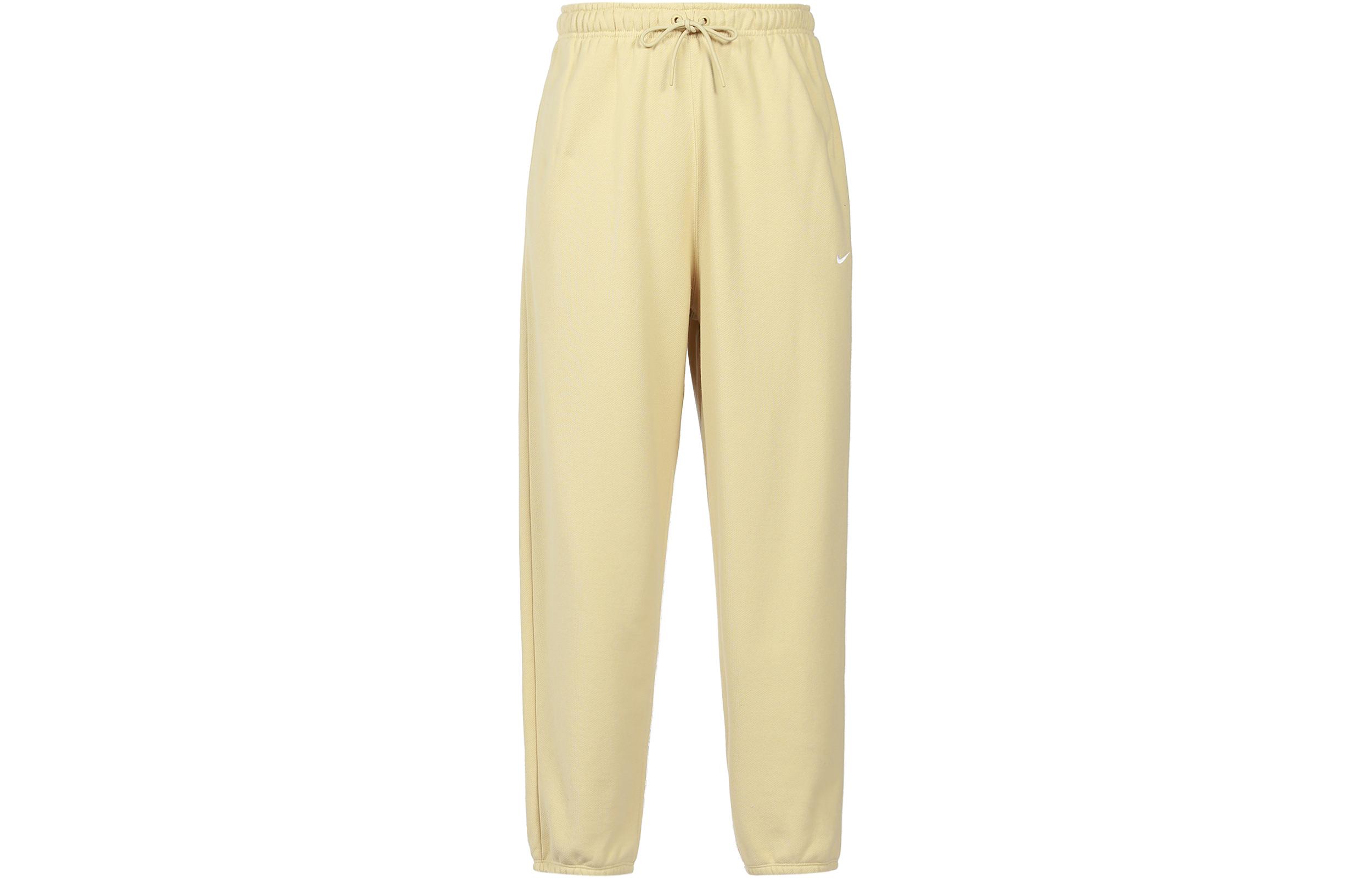 Nike Knitted Sweatpants Men s Team Gold Moderate Cuffed Pants FB2814-783 L