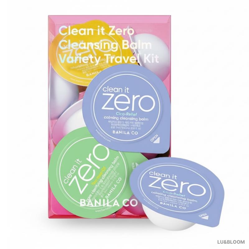 

Banila Co Очищающий бальзам Clean It Zero Разнообразие Дорожный набор (3 мл * 16 шт.) (+Бесплатный подарок)
