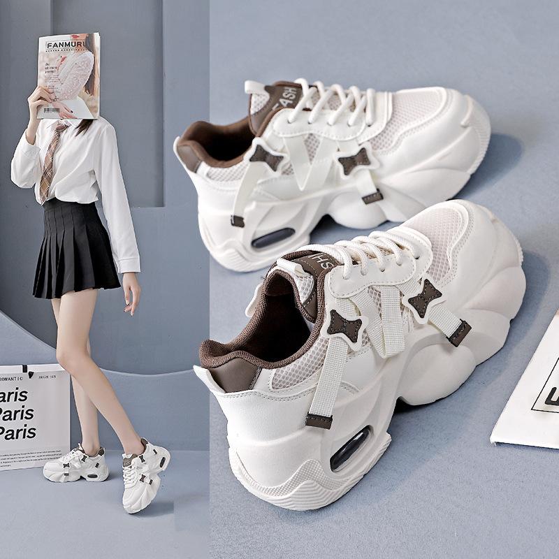 ins Han platform dad shoes 2025 autumn new street shot student running sneakers heightening casual YB-2809