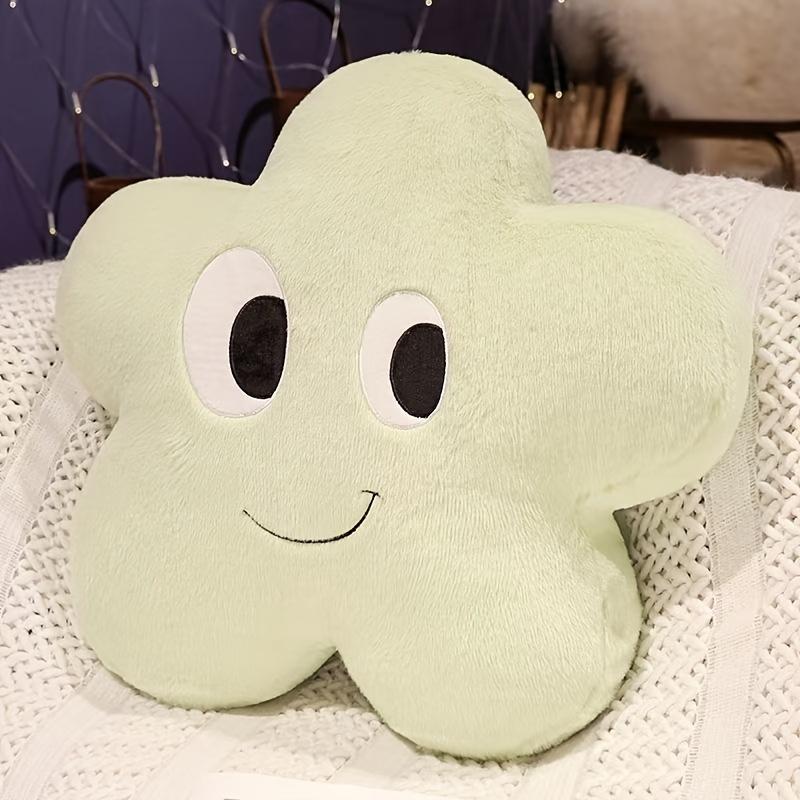 1 шт Зимний подсолнух Инс Клен Легкая роскошь Улыбающееся лицо Звезда Улыбка Подушка для дивана Изголовье Спинка Подушка для сиденья на эркер Цветок Подушка для общежития 3988cm3988cm зелёный 1248₽