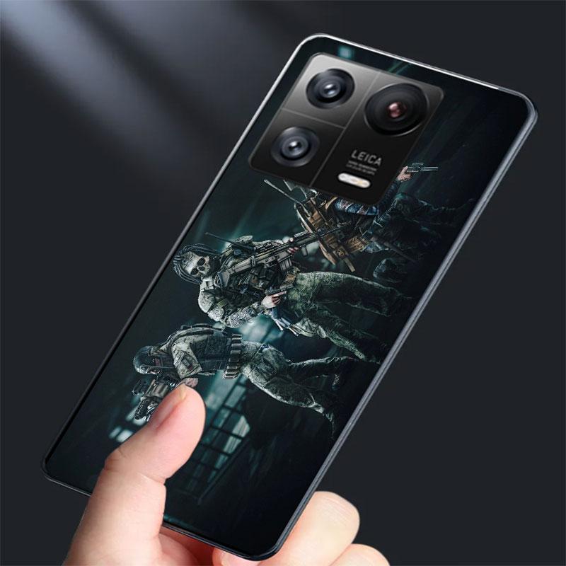 Escape From Tarkov Phone Case For Xiaomi Poco F7 Ultra X7 X6 M8 M7 M6 M4 M3 Pro X4 Mi 15 15T 14 14T 12T 12S 10T Pro 12 11 Lite C