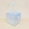 Luxury Brand Women Wallet Solid Pearl White Acrylic Evening Bag Beaded Square Handbag With Top Handle Bags Designer Clutch Purse