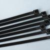 100 PCS Self-locking Plastic Nylon Tie Black Fastening Strap Cable-Tie-Set Cable Zip Tie Fastening Ring Zip Wraps Strap Tie