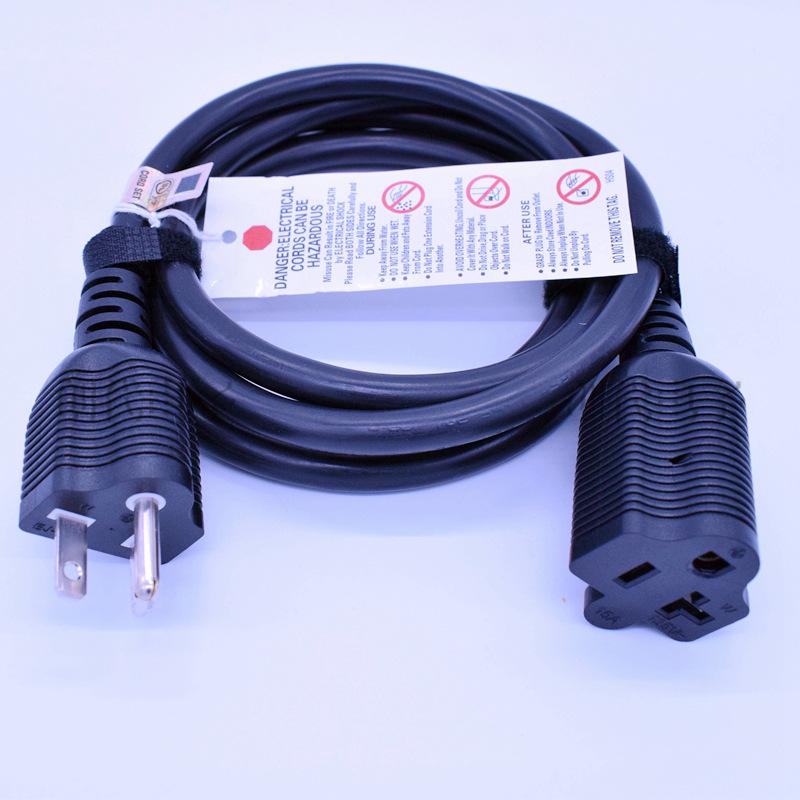 American Standard UL-Certified High-Power Three-Prong Power Cord (5-15P, 5-20P, 6-15P, 6-20P)