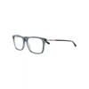 Gucci Square Frame Acetate Optical Frames Grey Ruthenium Transparent
