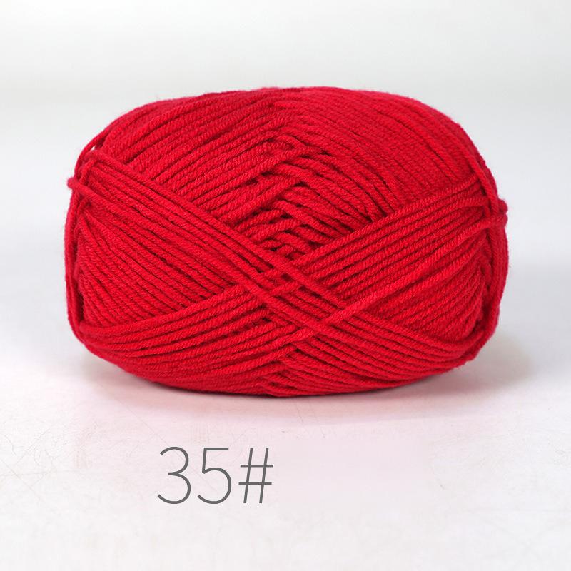 10Balls 500g Soft Milk Cotton Yarn Crochet Threads for Knitting Wool DIY Crafts Sweater Baby Wool Hand Knitting Crochet Yarn