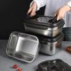 ZISIZ Stainless Steel Food Storage Container