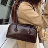 IELGY Boston Bag Large Capacity Autumn Winter Retro One-Shoulder Underarm Commuter Pillow Bag