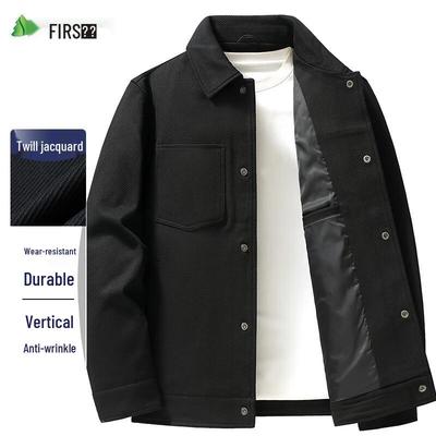 Shanshan Herren Verschleißfest Knitterfrei Business Casual Reversjacke