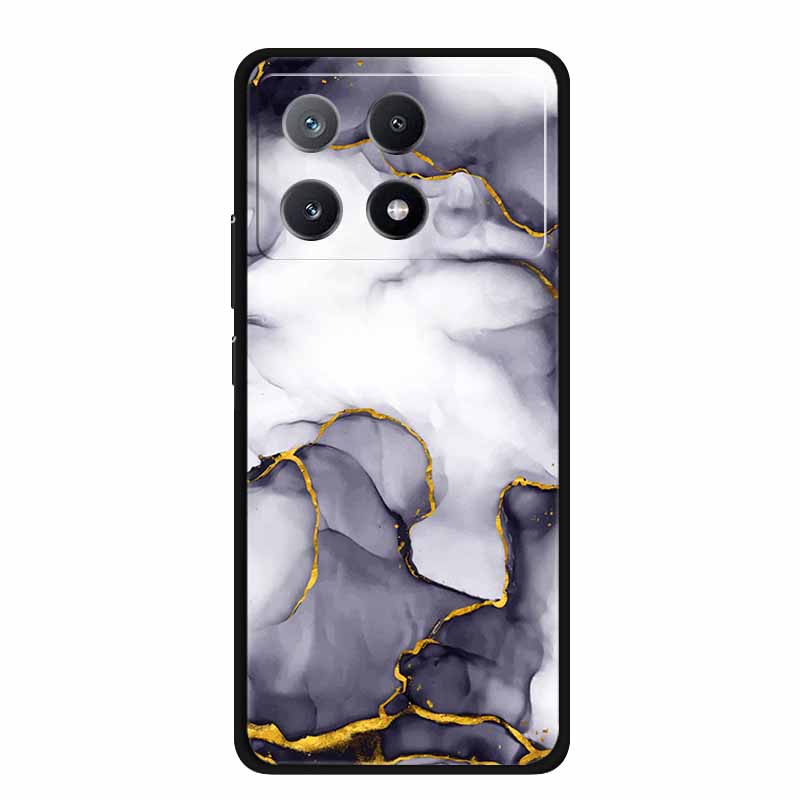 For Xiaomi Poco F8 Pro Case Gradient Marble Silicone TPU Soft Phone Case for Poco F8 Pro Pastel Back Cover Funda Poco F8 Pro 5G