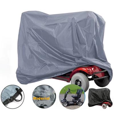 1* Cubierta de Almacenamiento para Patinete 210D Oxford Gris Negro Cubierta Impermeable Duradera para Lluvia 170x61x117cm/120x60x90cm/190x61x117cm