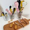 Cat Paw Shape Food Tongs Cute Cartoon Meal Tongs Stainless Steel Barbecue Tongs Sandwich Baking Clip Kitchen Gadgets New 2025