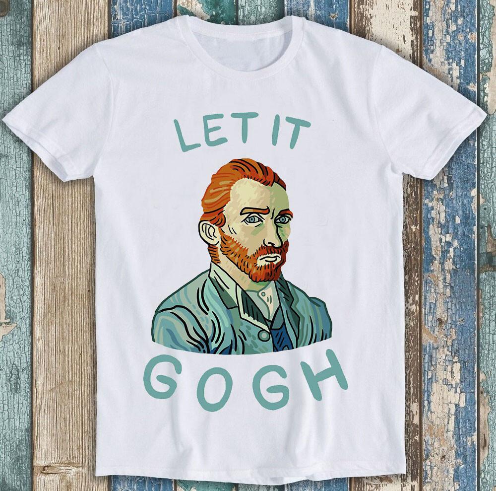 

Пусть это будет Гог Винсент Ван Гог Смешная фраза Крутой подарок Презент Футболка M1728 3XL