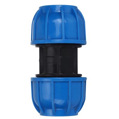 Raccordi Connettori Tubi Acqua Connettore Dritto Tubo PE Plastica Adattatore 63mm a 63mm