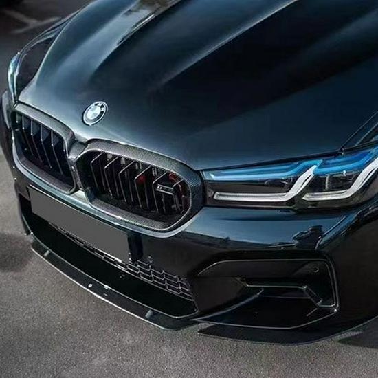 BMW F90 M5 LCI Facelift Dry Carbon Fiber Front Lip Spoiler