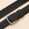 New Men's Autumn and Winter Pin Buckle Simple Versatile Belt Genuine Leather Cowhide Belt New Business Style