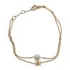 CELINE  461HA6PRB.01GI bracelet gold/Ivory metal Women