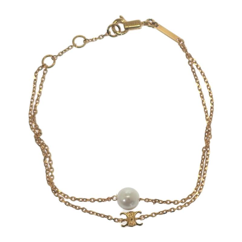 CELINE  461HA6PRB.01GI Bracelet gold/Ivory Metal Women