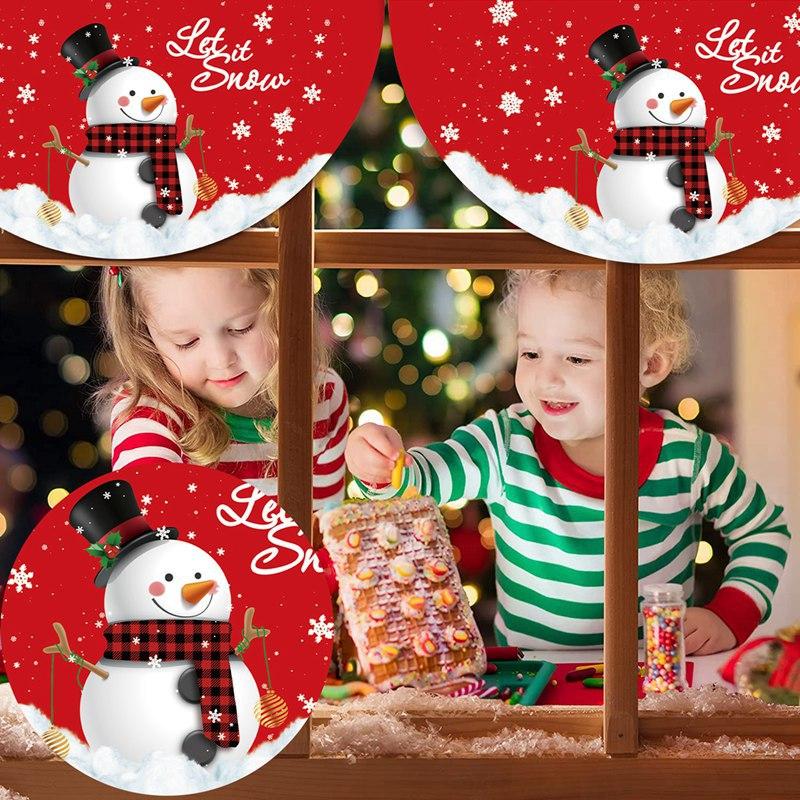 Weihnachten Outdoor Fan-förmigen Flagge Banner Weihnachten Dekor für Home Cristmas Drop Ornament Weihnachten Navidad Geschenk Neue Jahr