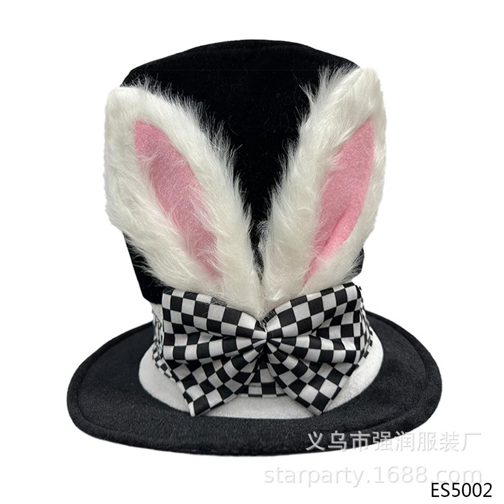 Easter Role Play Hat Props Party Costume Plush Ears Outfit Cute Essential