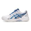 Gel Game 8 Tennis Shoes Cushioning Abrasion Resistant Low Top Kids' Training Shoes White Blue Teenagers 1044A049-960