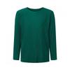 PleaTs Me homMe Solid Round Neck PleaTed T shirT upTsf024002
