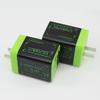 GaN Multi-Port Fast Charger with Retractable Cable for Apple & Huawei Devices.