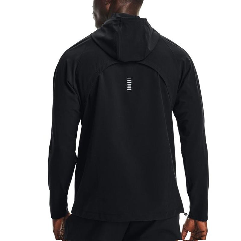 Under Armour Fırtına Dışında Su Geçirmez Hafif Kapüşonlu Ceket Asya Beden 'Siyah' Erkek 1361502-001