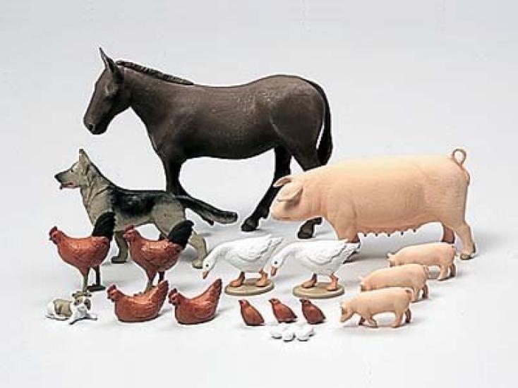 

Tamiya 135 MM Figure Collection Animal Set Painted Complete Model 26018