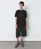 INSILENCE Cotton Twill Bermuda Pants Charcoal