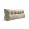 Dark Beige Triangular Reading Pillow Dark Beige Triangular Reading Pillow 45 Cm
