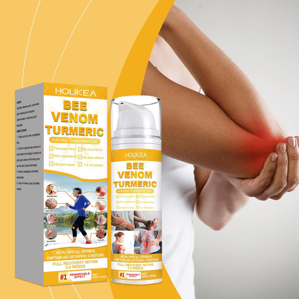 Houkea Bee Venom Joint Care Gel For Knees And Feet With Soothing Comfort Formula