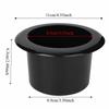 4Pcs ABS Plastic Cup Holder Black Cup Holder Stand Chair Accessories  Boat Table