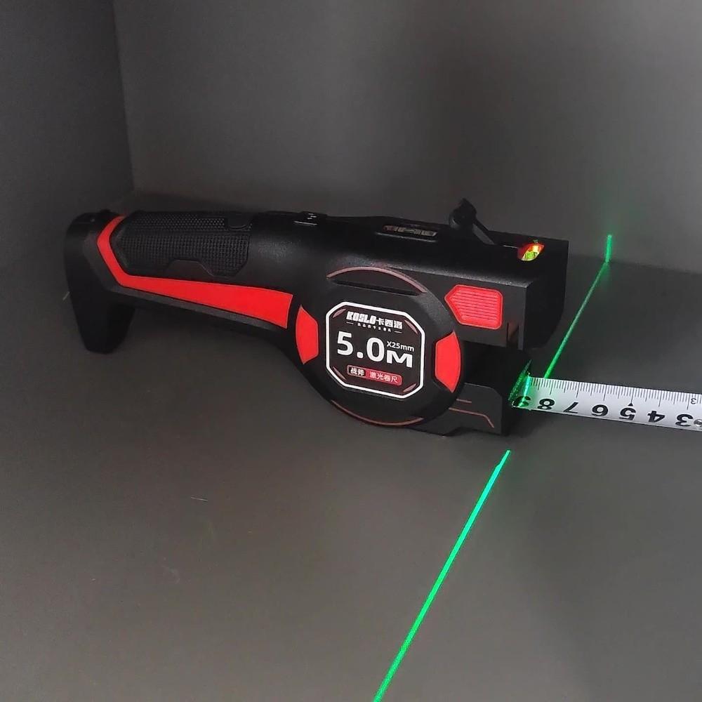 Rechargeable Laser Tape Measure Retractable Laser Rangefinder Electric Measuring Tool Renovation