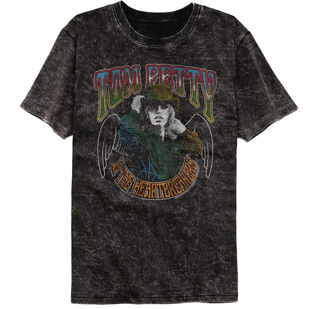 Tom Petty With Wings Officially Licensed  Short Sleeve Mineral Wash Children s T-shirt 140