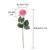 Roses Artificielles Réalistes, Rose en Soie à Sensation de Peau Hydratante, Décoration Intérieure Style Ins, Bouquet de Mariage Cadeau
