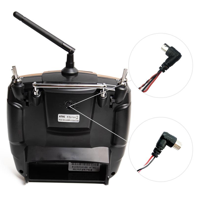 RadioLink AT9S PRO Remote Control 2.4G 10/12CH  DSSS FHSS Transmitter with R9DS Receiver for RC Model Airplane Drones