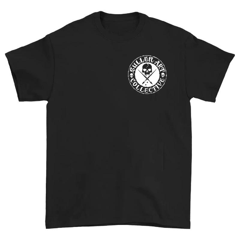 Nueva Camiseta Sullen Art Collective Negra De Manga Corta S