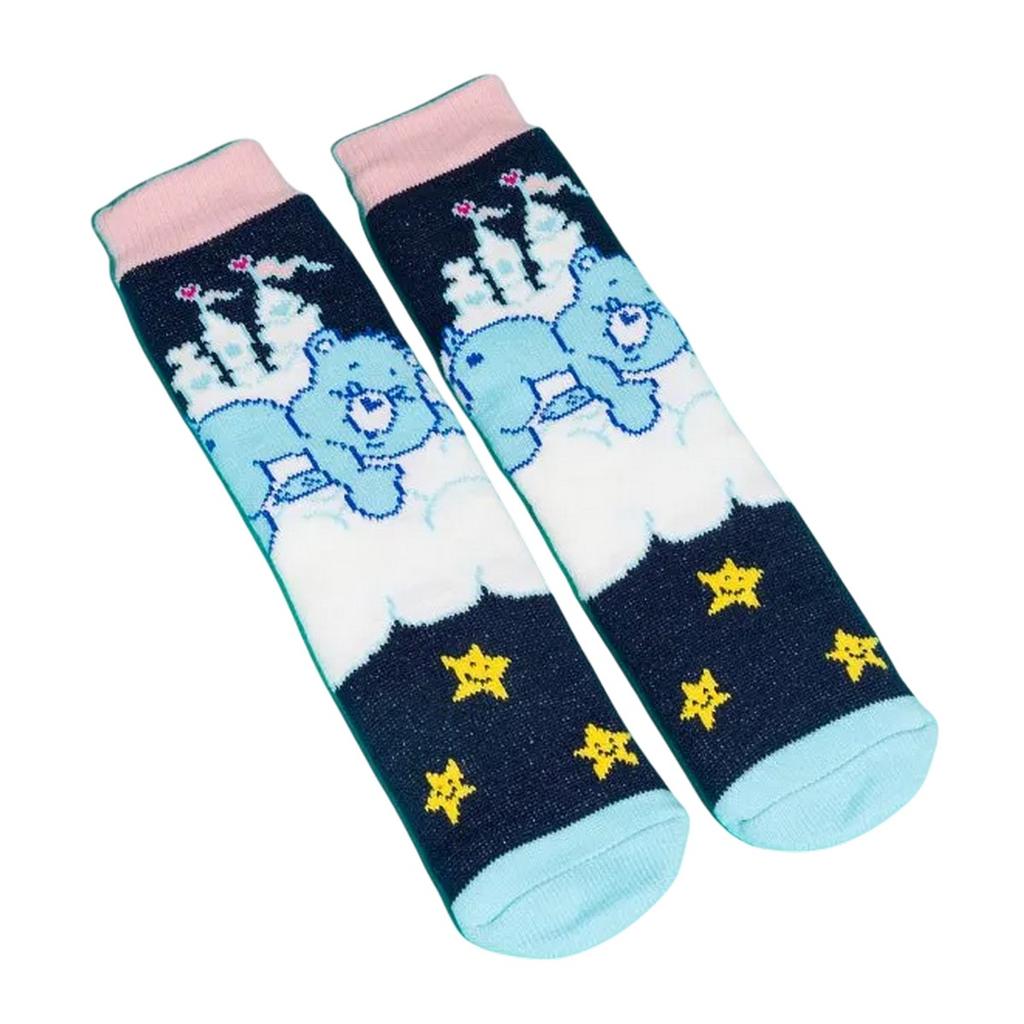 Care Bears Unisex Adult Starry Night Borg Lined Slipper Socks