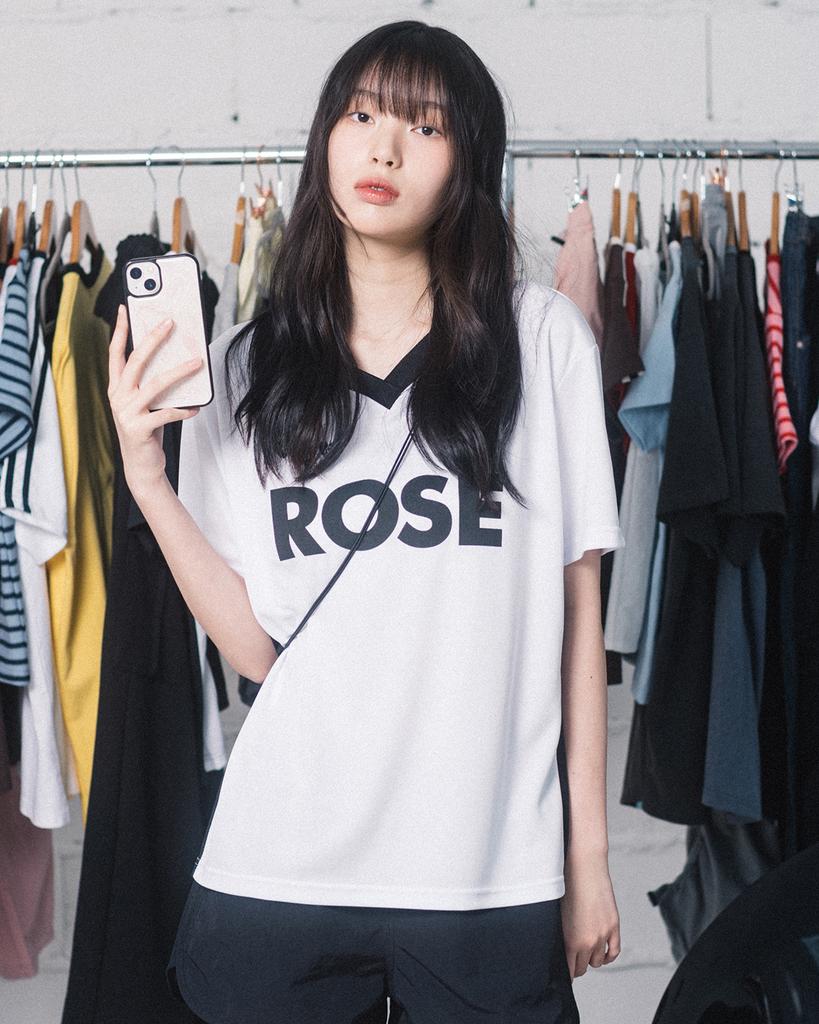 HAVISM Rose Soccer Uniform S/S Tee(White)