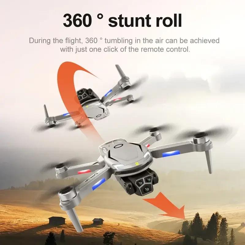 2025 NEW V88 WIFI FPV Dron With Wide Angle 8K HD Camera Height Hold Foldable Quadcopter RC Helicopters Drones For Kids Toys Gift