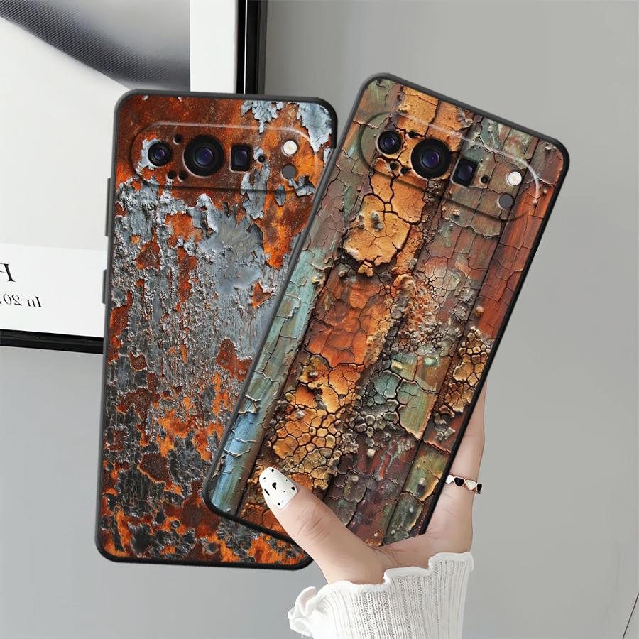 Retro Rust Funda Phone Cover Case for Google Pixel 7a 6a 6 7 8 Pro 10 9 Pro XL 8a 9a