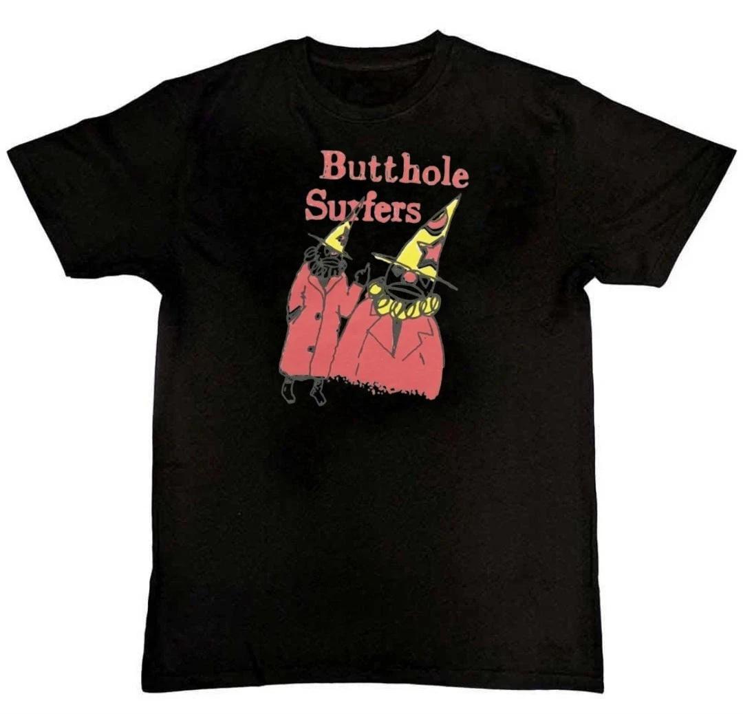 

Vtg Butthole Surfers Band Tour Graphic Print Unisex T-Shirt M