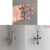 Cross Pendant Necklace With Alloy Chain For Women Men Boho Style Summer 2026