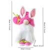 Easter Gnome Bunny Rabbit Nordic Gonk Tomte Pluszowe zabawki Lalki ozdoby Prezenty dla dzieci