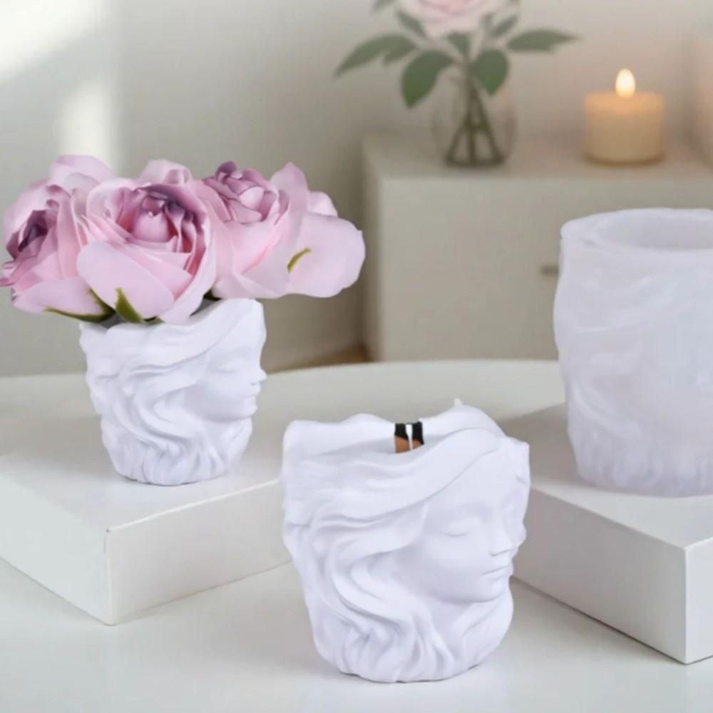 Decorative Silicone Candy Mold DIY Aromatherapy Candle Mold Handmade Drip Glue Mold  Craft Making