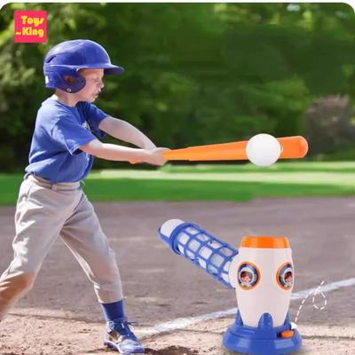 Electric Baseball Pitcher Automatic Launcher Toy Set Kids Outdoor Indoor Sports Toys Tennis Ball For Boys Education Game Gifts